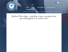 Tablet Screenshot of fisherhouseinc.org